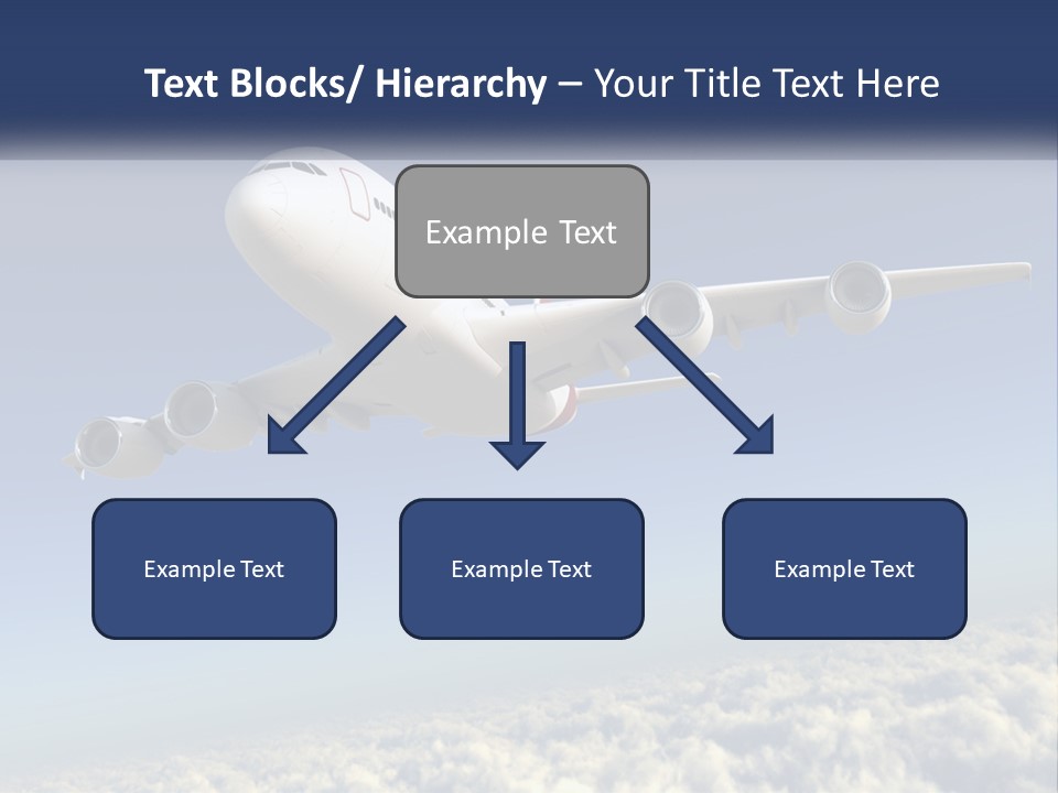 Weather Vehicle Sky PowerPoint Template