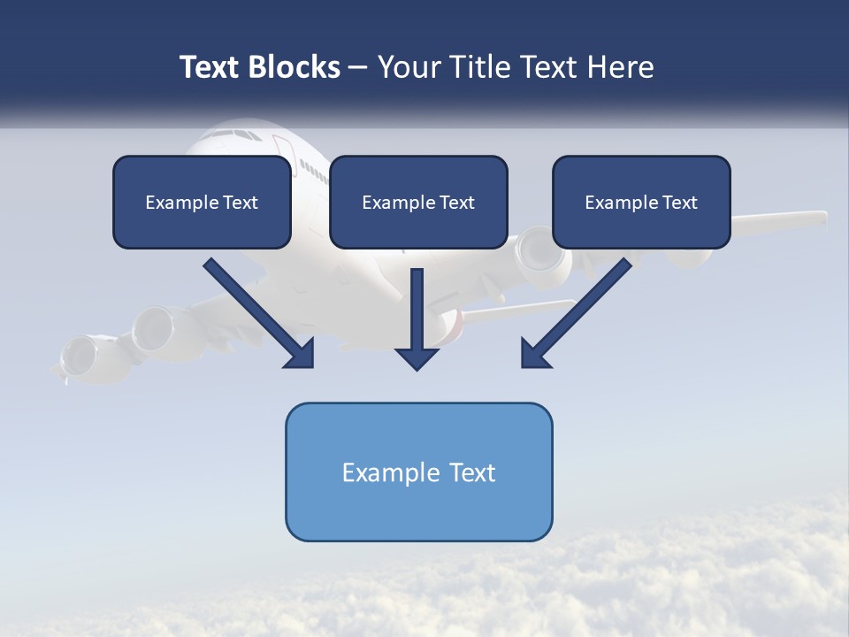 Weather Vehicle Sky PowerPoint Template