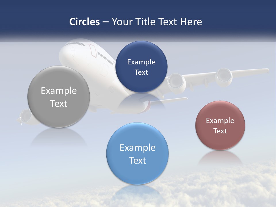 Weather Vehicle Sky PowerPoint Template