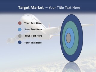 Weather Vehicle Sky PowerPoint Template