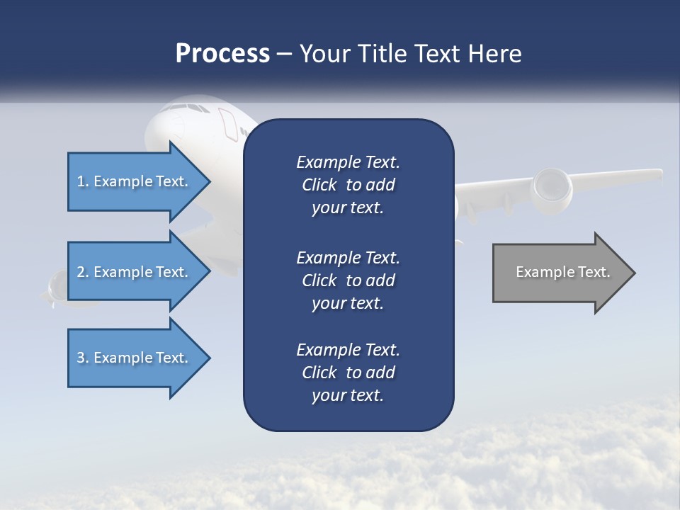 Weather Vehicle Sky PowerPoint Template