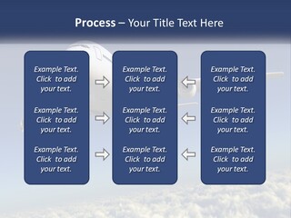 Weather Vehicle Sky PowerPoint Template