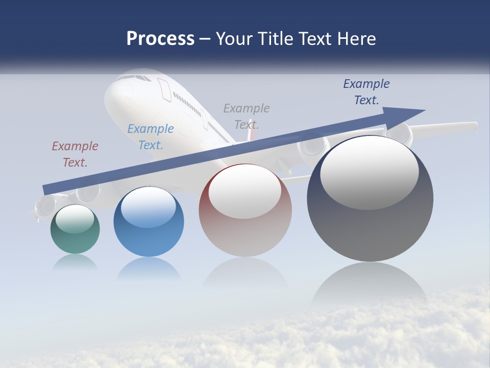 Weather Vehicle Sky PowerPoint Template