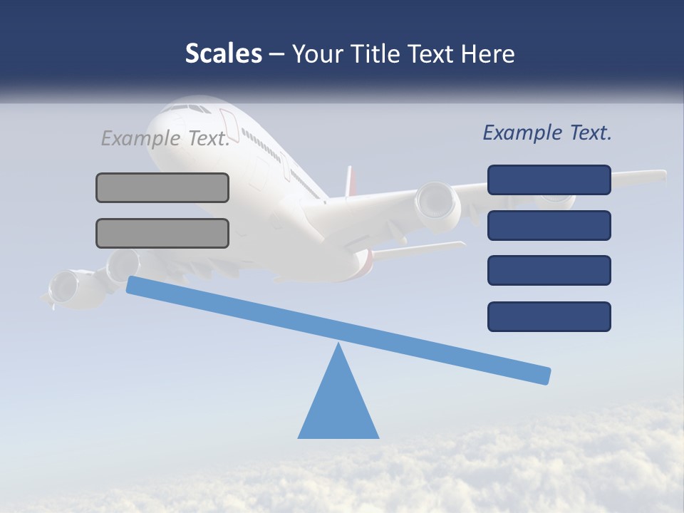 Weather Vehicle Sky PowerPoint Template