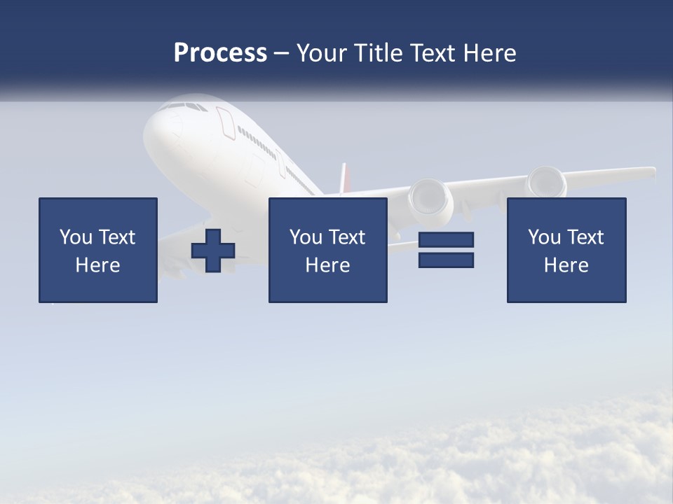 Weather Vehicle Sky PowerPoint Template