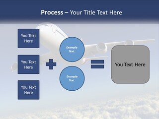 Weather Vehicle Sky PowerPoint Template