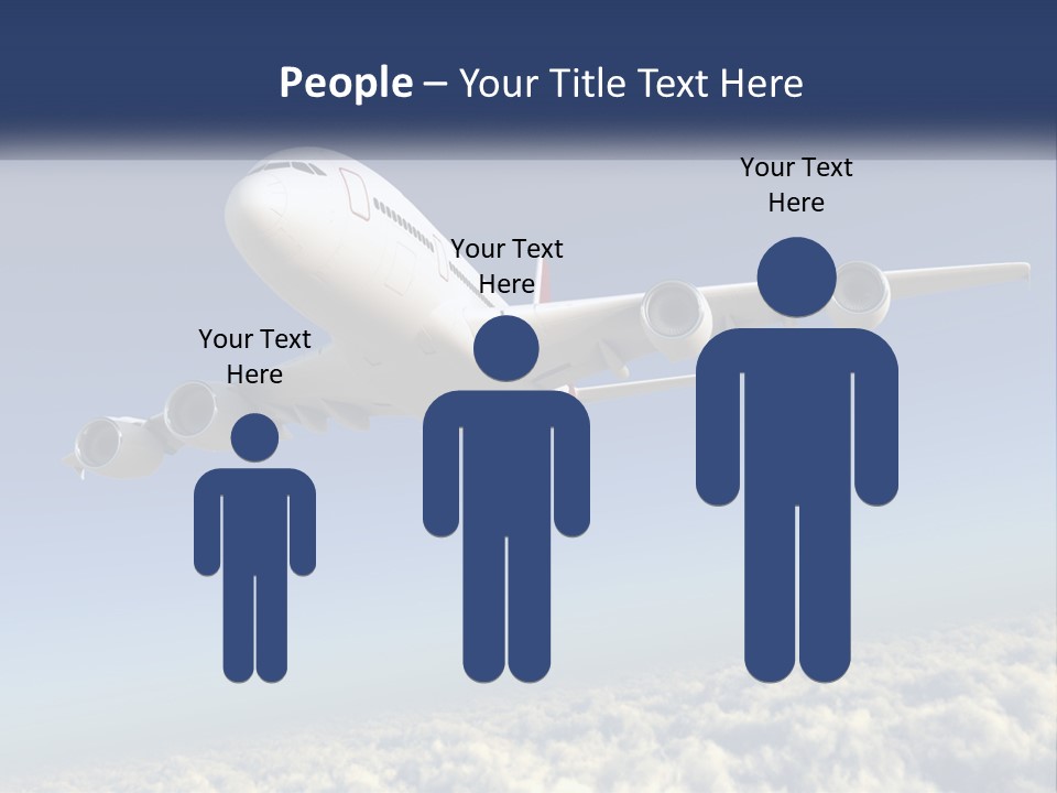 Weather Vehicle Sky PowerPoint Template