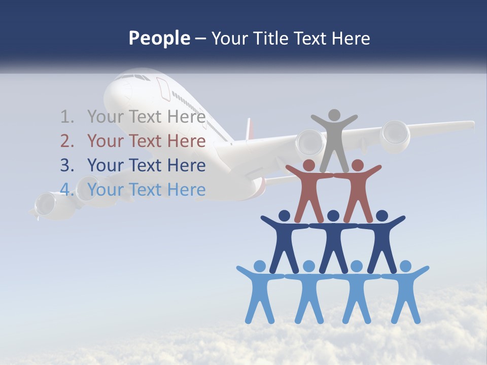 Weather Vehicle Sky PowerPoint Template