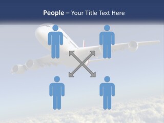 Weather Vehicle Sky PowerPoint Template