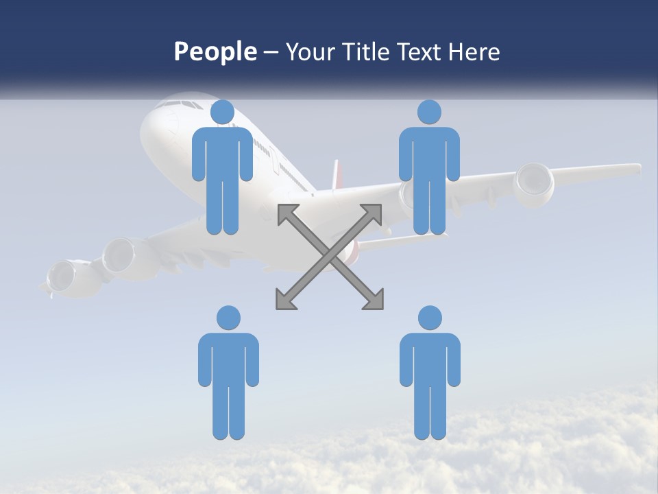 Weather Vehicle Sky PowerPoint Template