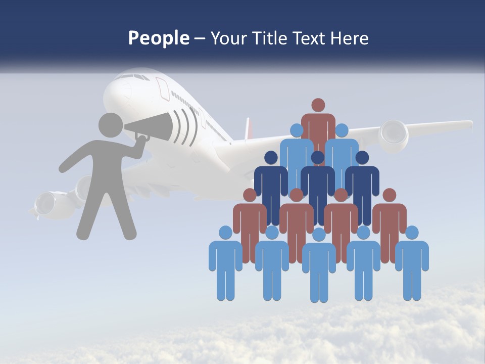 Weather Vehicle Sky PowerPoint Template