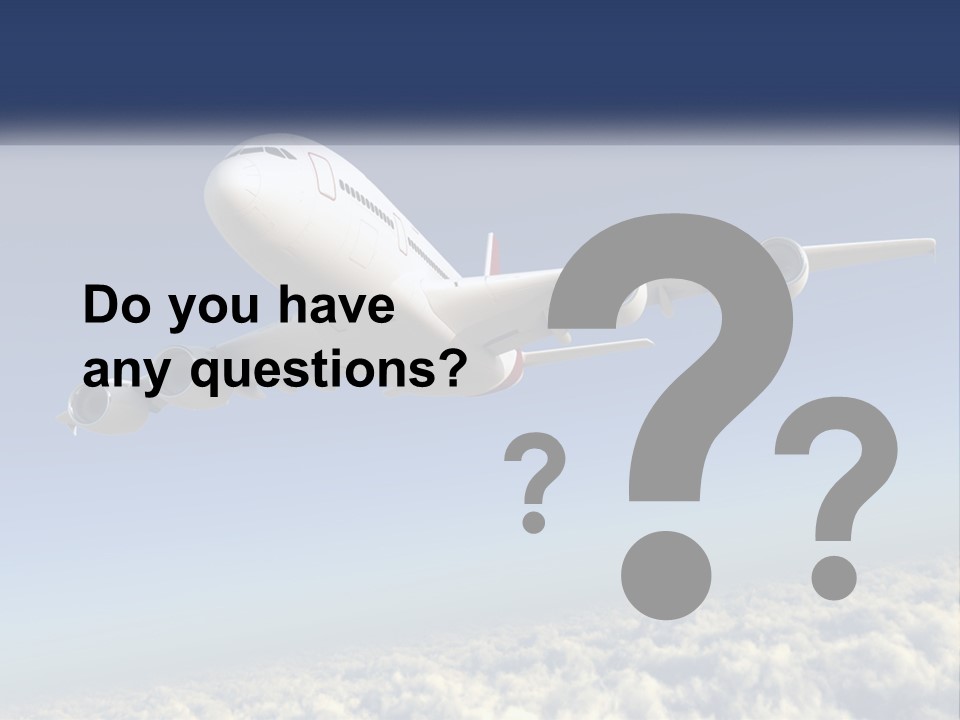 Weather Vehicle Sky PowerPoint Template