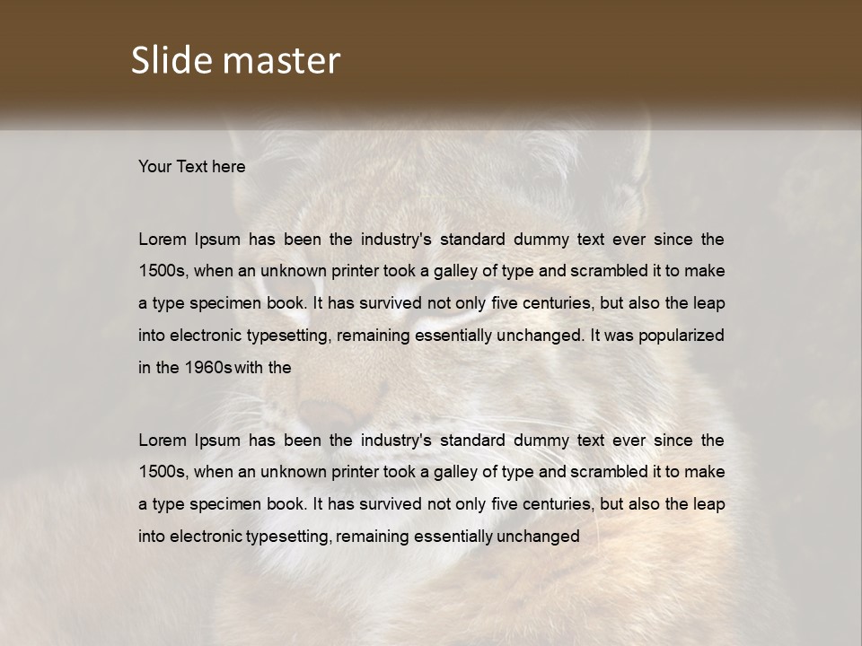 Hunter Nature Wildlife PowerPoint Template