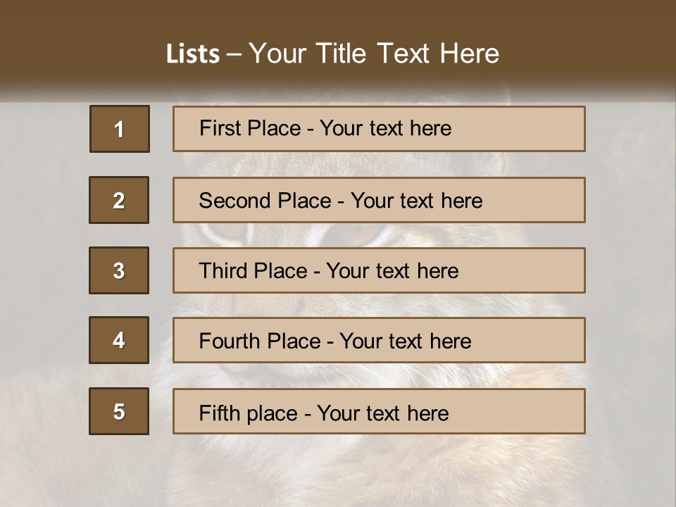 Hunter Nature Wildlife PowerPoint Template