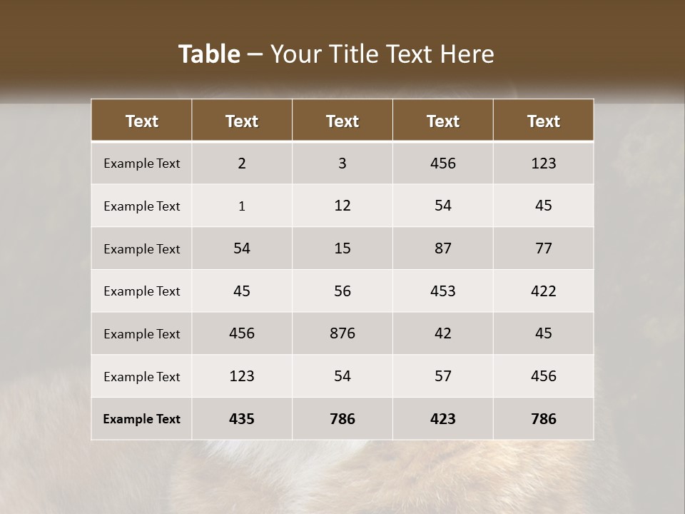 Hunter Nature Wildlife PowerPoint Template