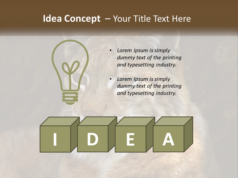 Hunter Nature Wildlife PowerPoint Template