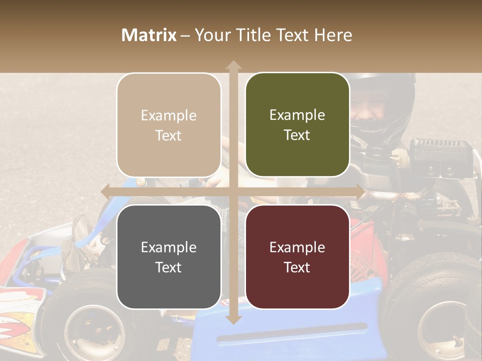 Helmet Ride Child PowerPoint Template