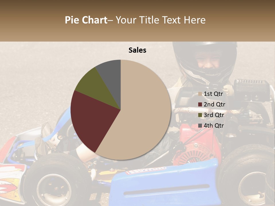 Helmet Ride Child PowerPoint Template