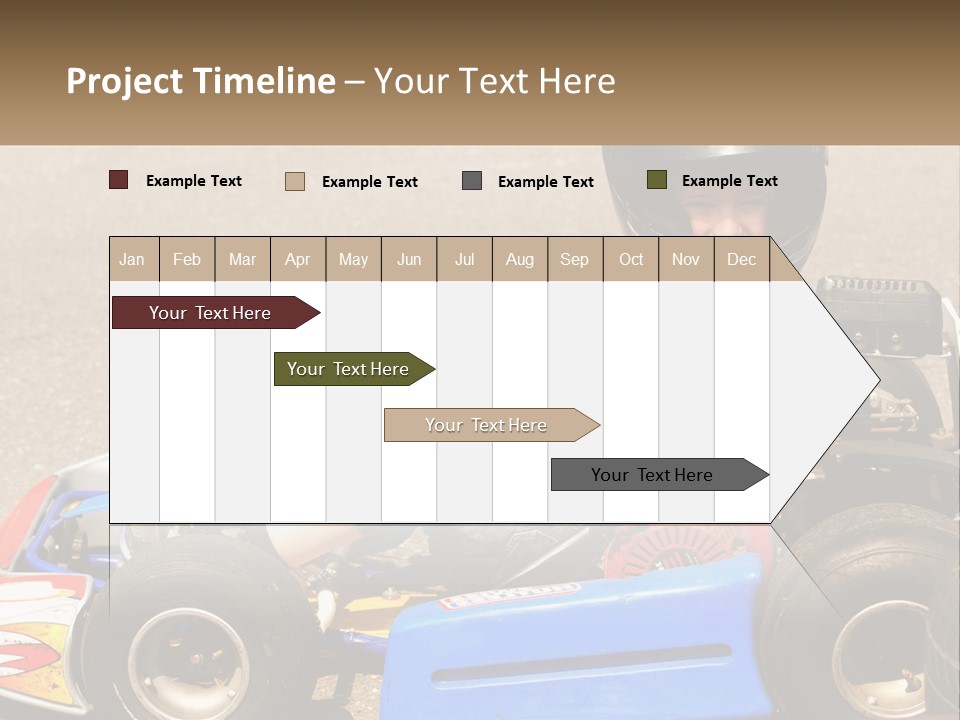 Helmet Ride Child PowerPoint Template