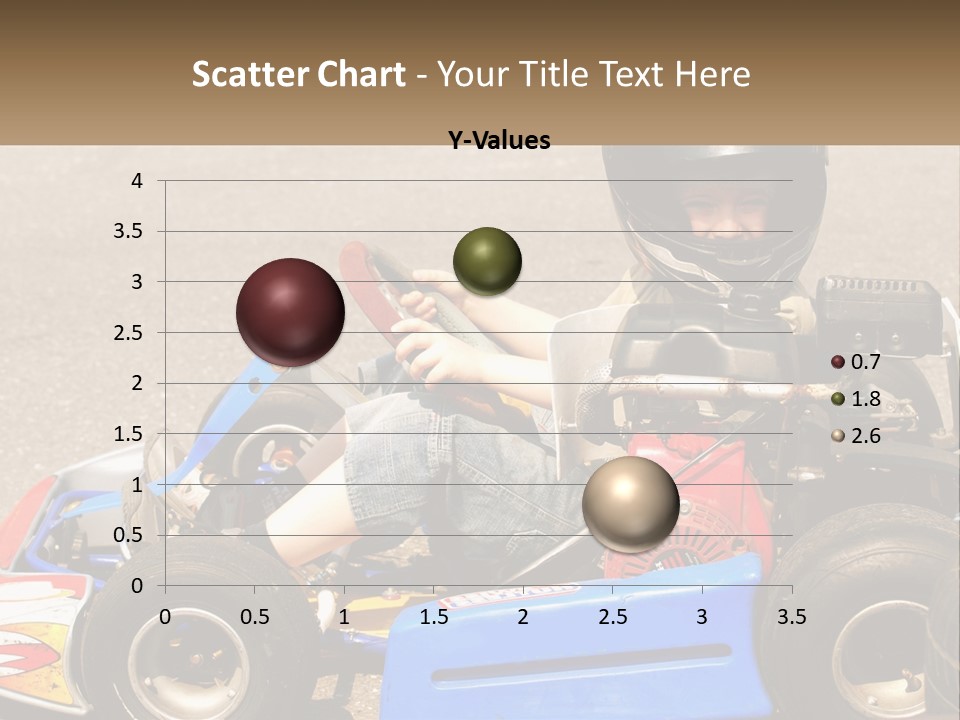 Helmet Ride Child PowerPoint Template