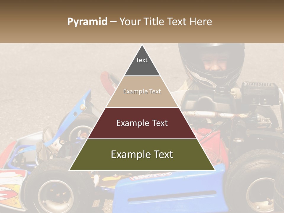 Helmet Ride Child PowerPoint Template