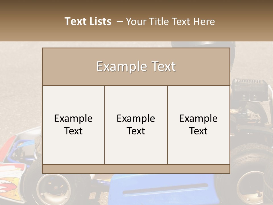 Helmet Ride Child PowerPoint Template