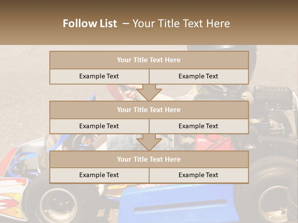 Helmet Ride Child PowerPoint Template