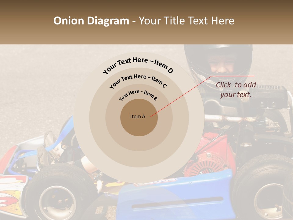 Helmet Ride Child PowerPoint Template