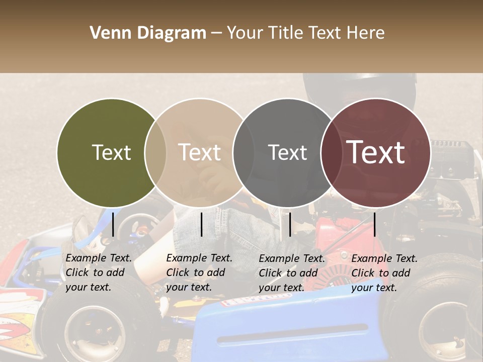 Helmet Ride Child PowerPoint Template