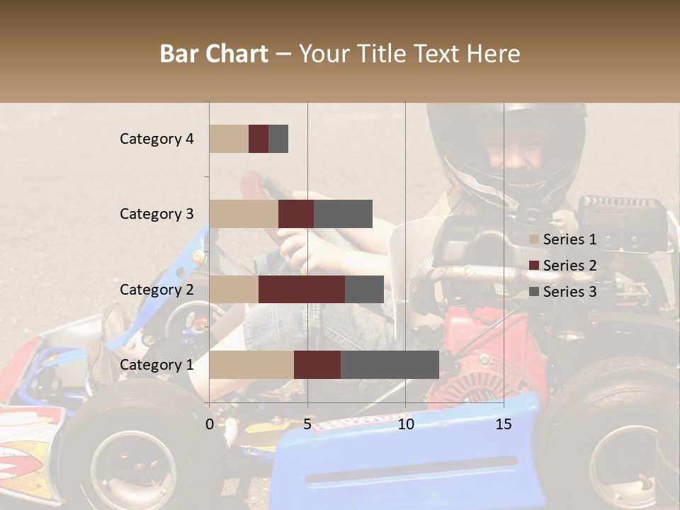 Helmet Ride Child PowerPoint Template