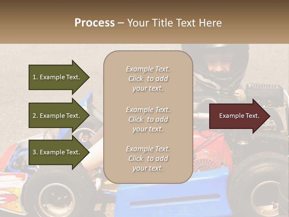 Helmet Ride Child PowerPoint Template