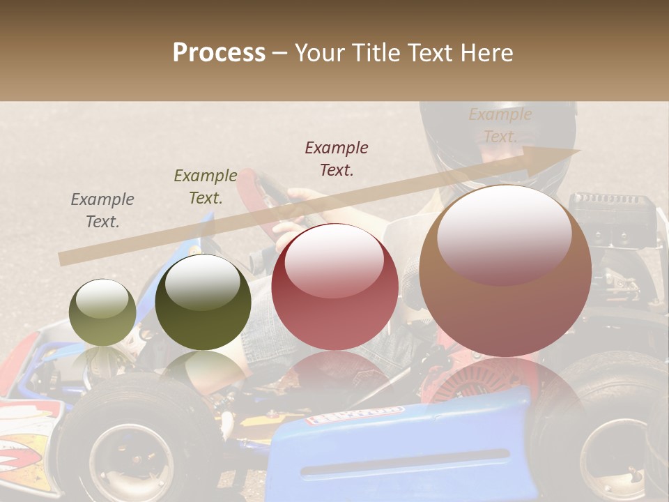 Helmet Ride Child PowerPoint Template