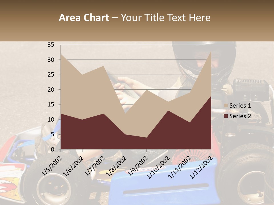 Helmet Ride Child PowerPoint Template