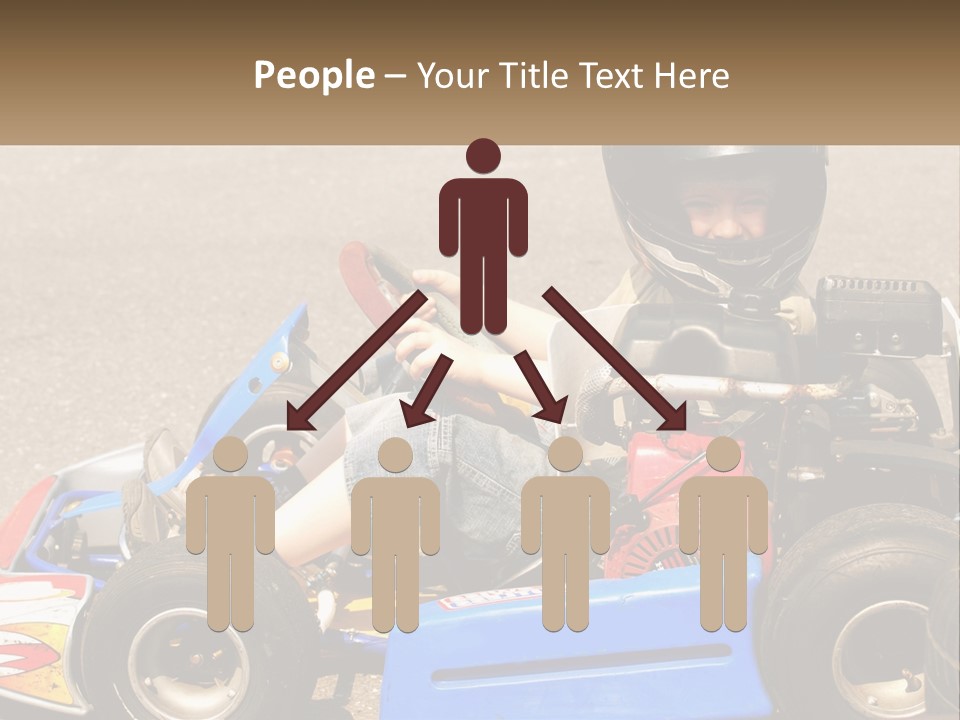 Helmet Ride Child PowerPoint Template