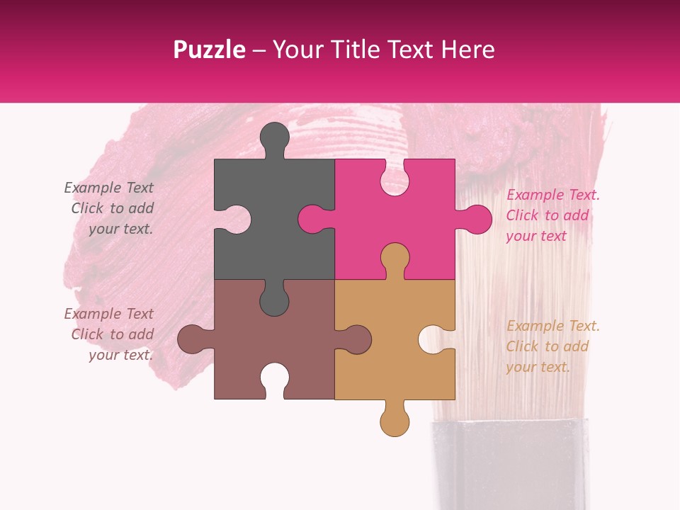 Professional White Sponge PowerPoint Template