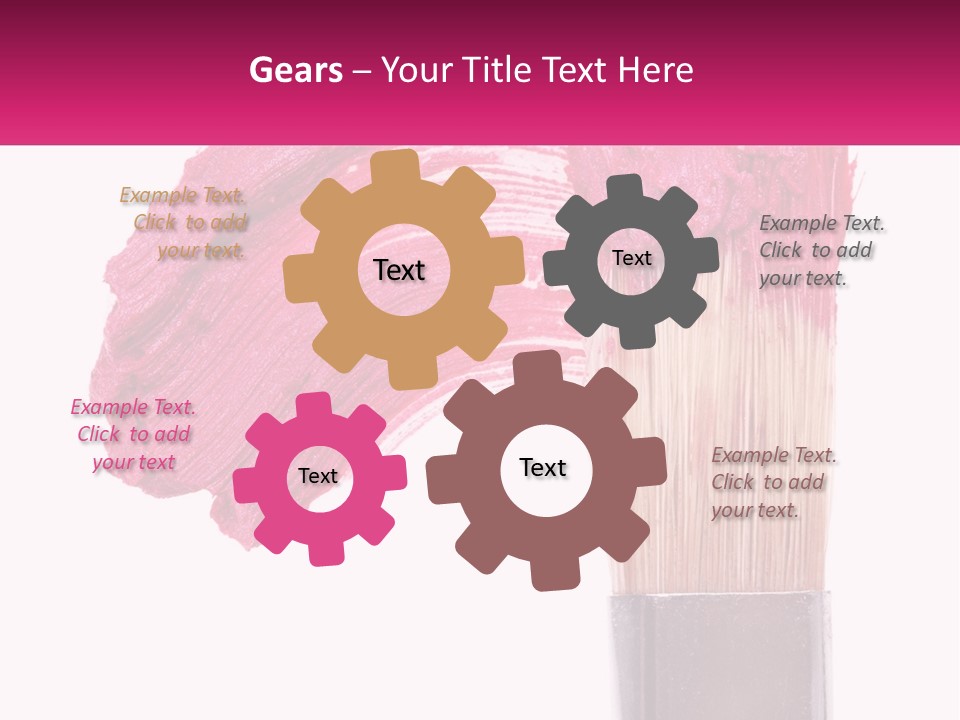 Professional White Sponge PowerPoint Template