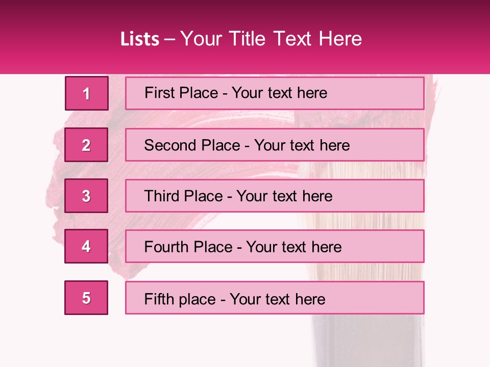 Professional White Sponge PowerPoint Template