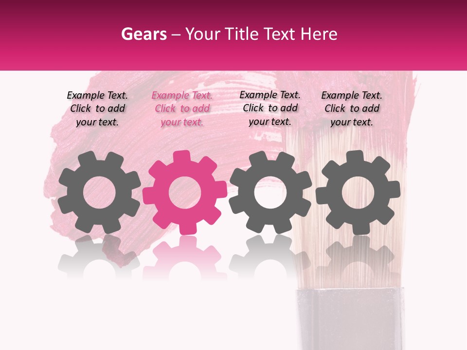 Professional White Sponge PowerPoint Template