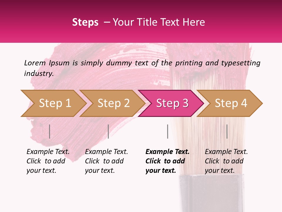 Professional White Sponge PowerPoint Template