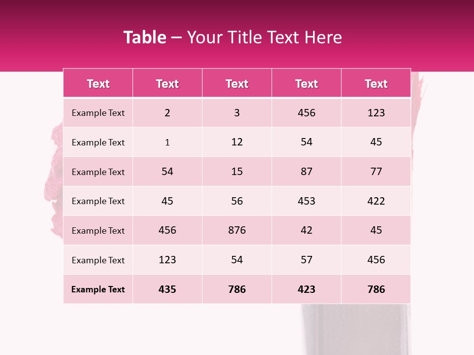 Professional White Sponge PowerPoint Template