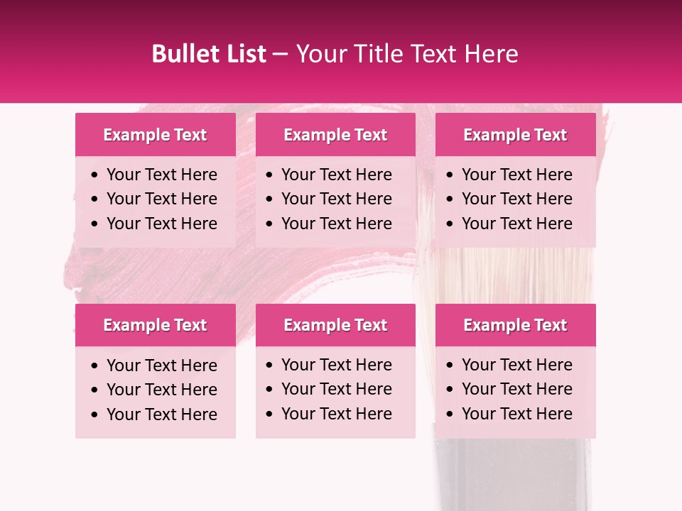 Professional White Sponge PowerPoint Template