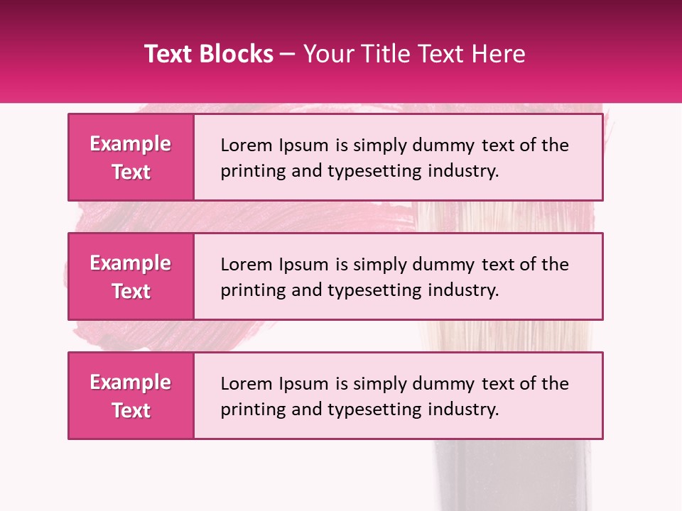Professional White Sponge PowerPoint Template