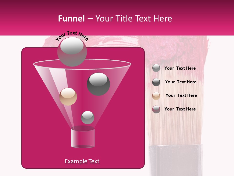 Professional White Sponge PowerPoint Template