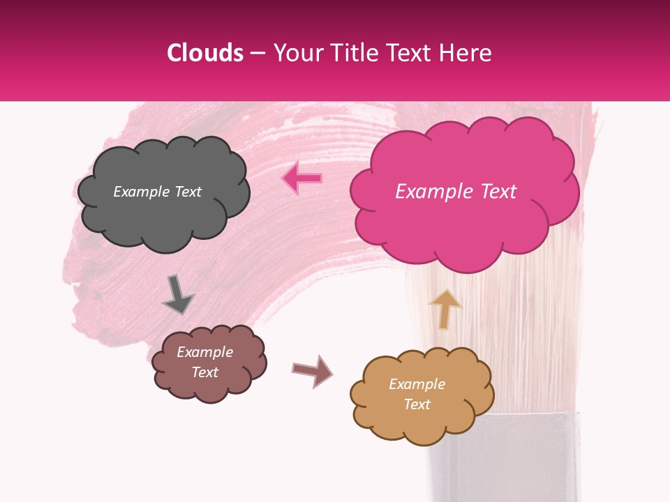 Professional White Sponge PowerPoint Template