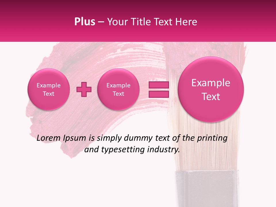 Professional White Sponge PowerPoint Template