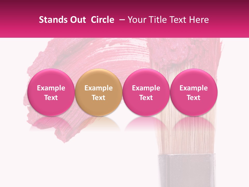 Professional White Sponge PowerPoint Template