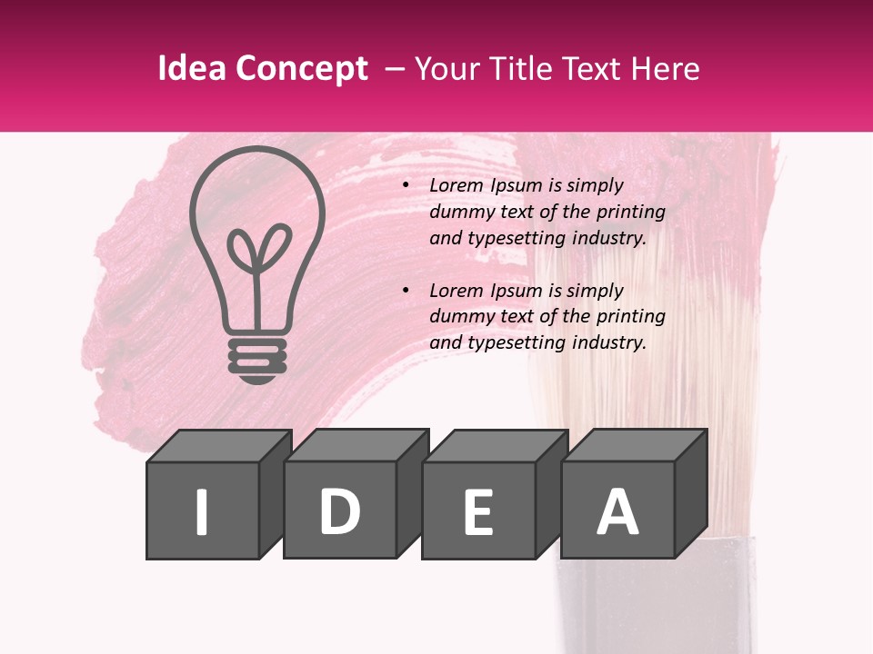 Professional White Sponge PowerPoint Template