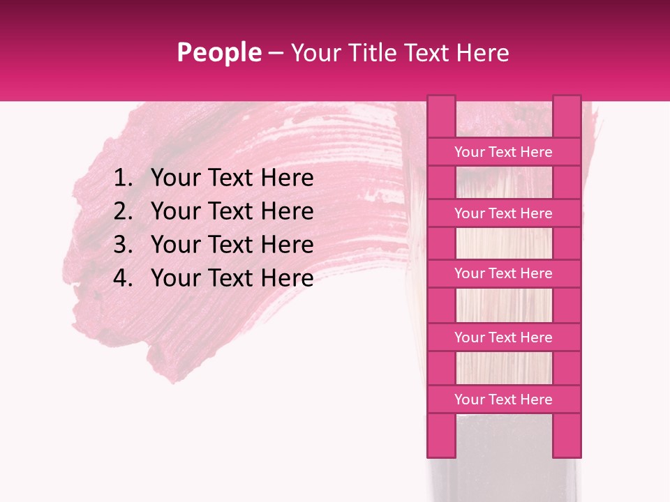 Professional White Sponge PowerPoint Template