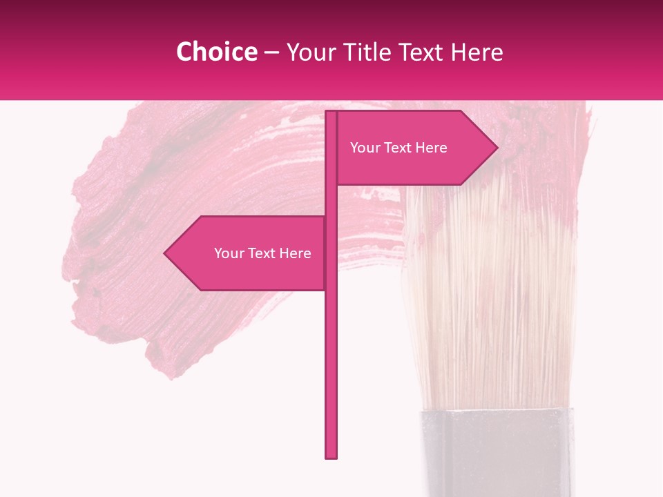 Professional White Sponge PowerPoint Template