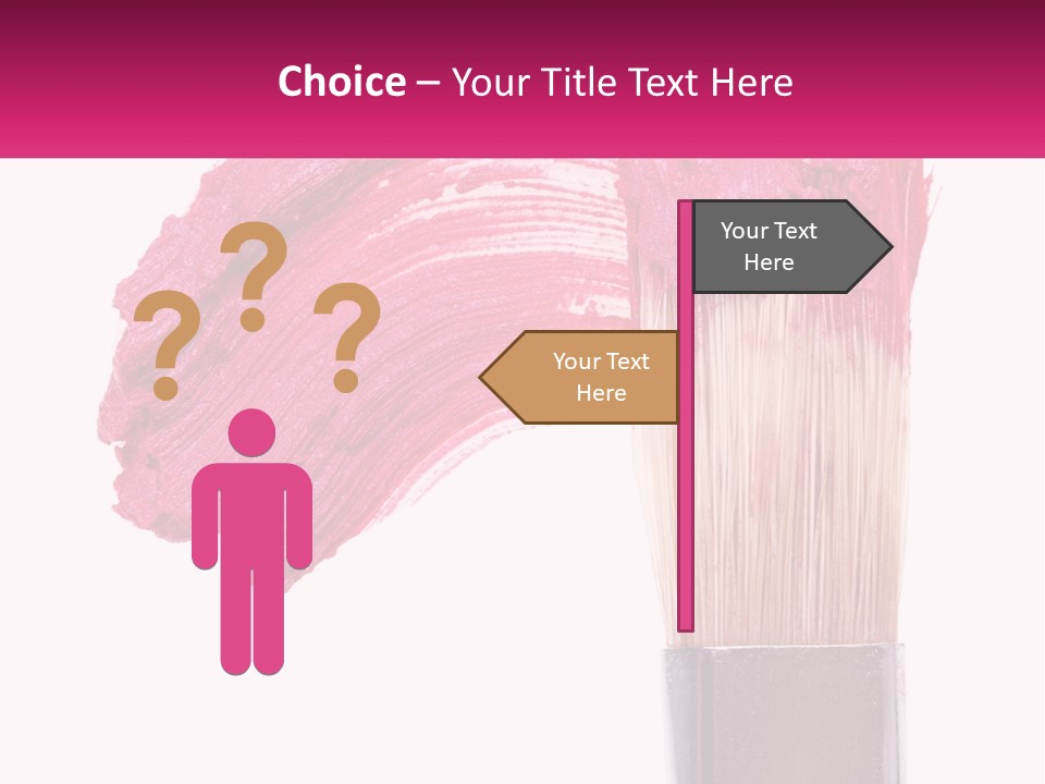 Professional White Sponge PowerPoint Template